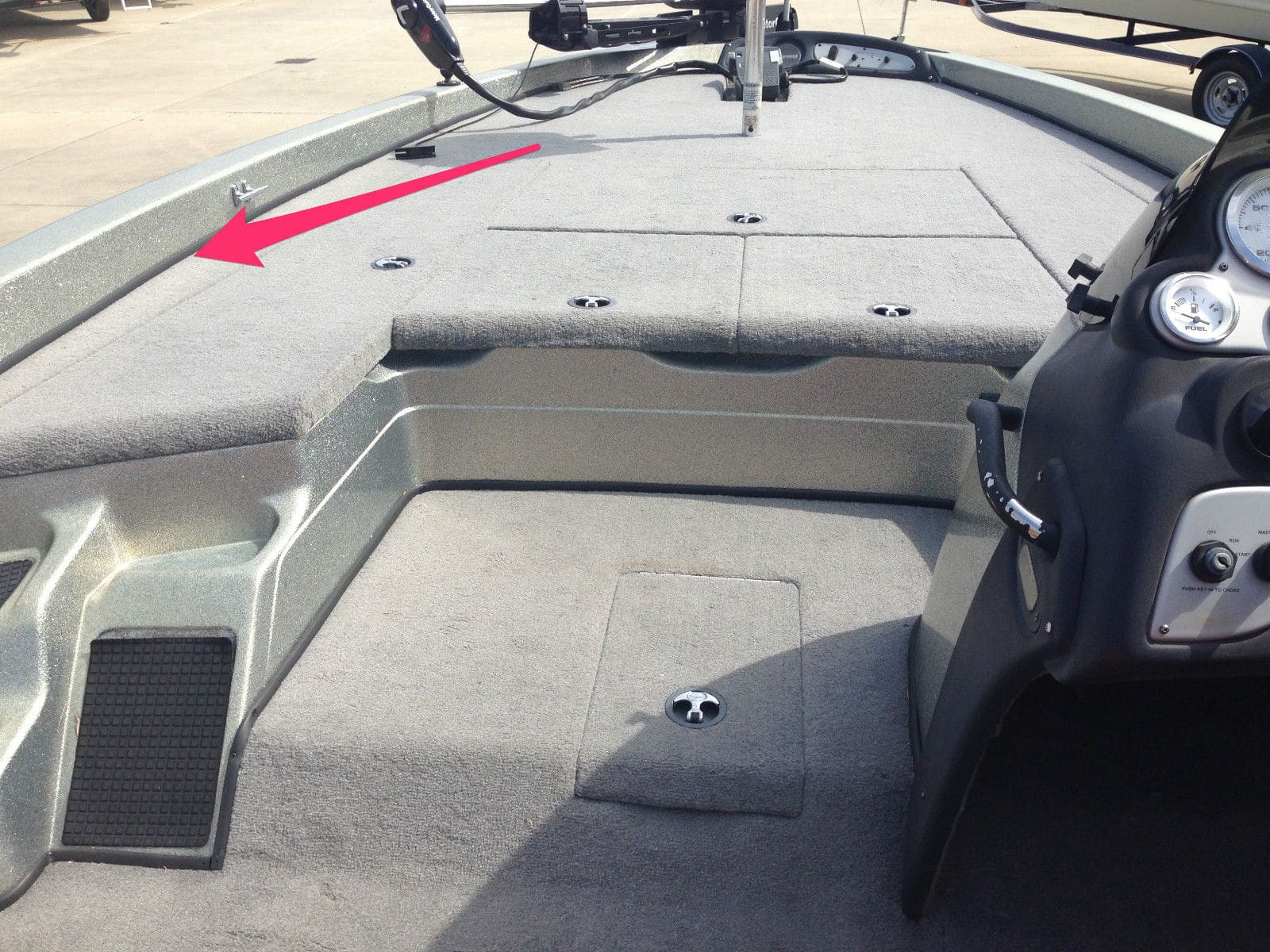 Bass Boat Carpet Trim Kit